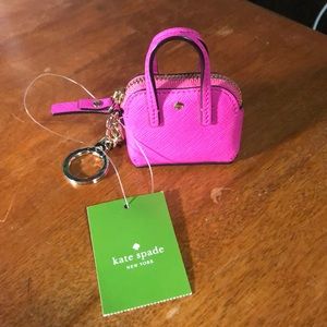 Kate Spade maise keychain- new